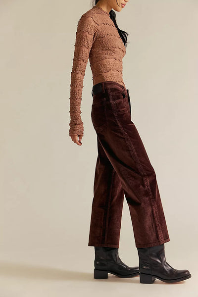 FREE PEOPLE DEEP TRANCE CORD PANTS