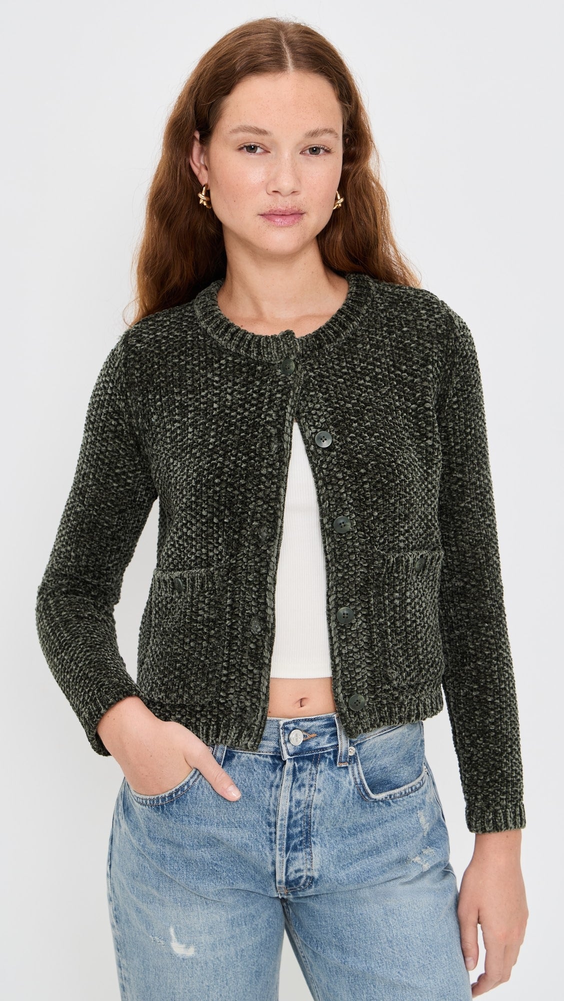 SPLENDID ANDREA CROP CARDIGAN