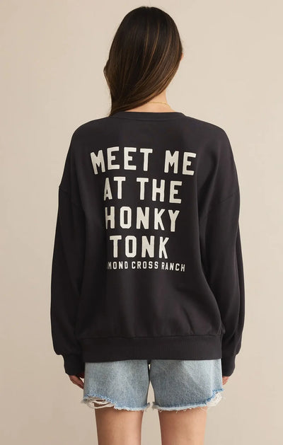 Z SUPPLY GIDDY UP SUNDAY SWEATSHIRT