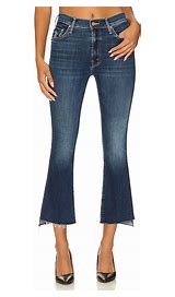 MOTHER INSIDER CROP STEP FRAY