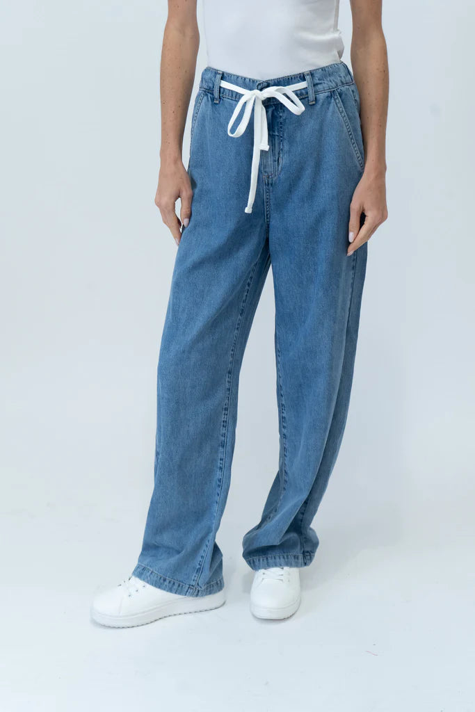 SIX FIFTY WHEREVER DRAWSTRING DENIM