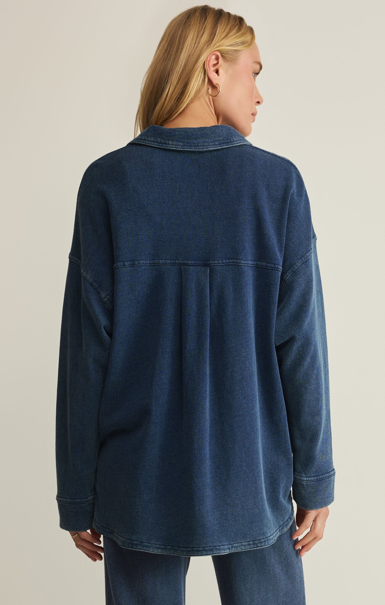 Z SUPPLY ALL DAY KNIT DENIM JACKET